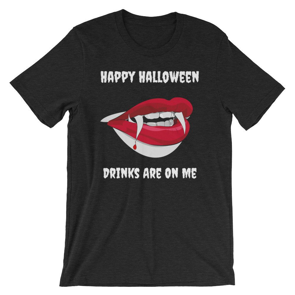 Lustiges Halloween Tshirt, Vampir Fangs Geschenk, Drinks Are On Me Shirt, Kleidung Lustiges Halloween Tshirt, Vampir Fangs Geschenk, Drinks Are On Me Shirt, Kleidung von ExcellentDealsForAll