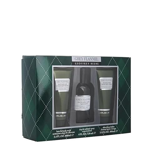 Grey Flannel Set > Eau de Toilette Spray 120 ml/After Shave Balm 100 ml/Duschgel 100 ml von Exclusiv