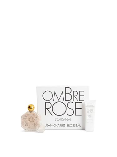 Jean Charles Brosseau Ombre Rose Set EDT Spray 100 ml/Shower Gel 50 ml/Miniatur EDT 5 ml von Exclusiv