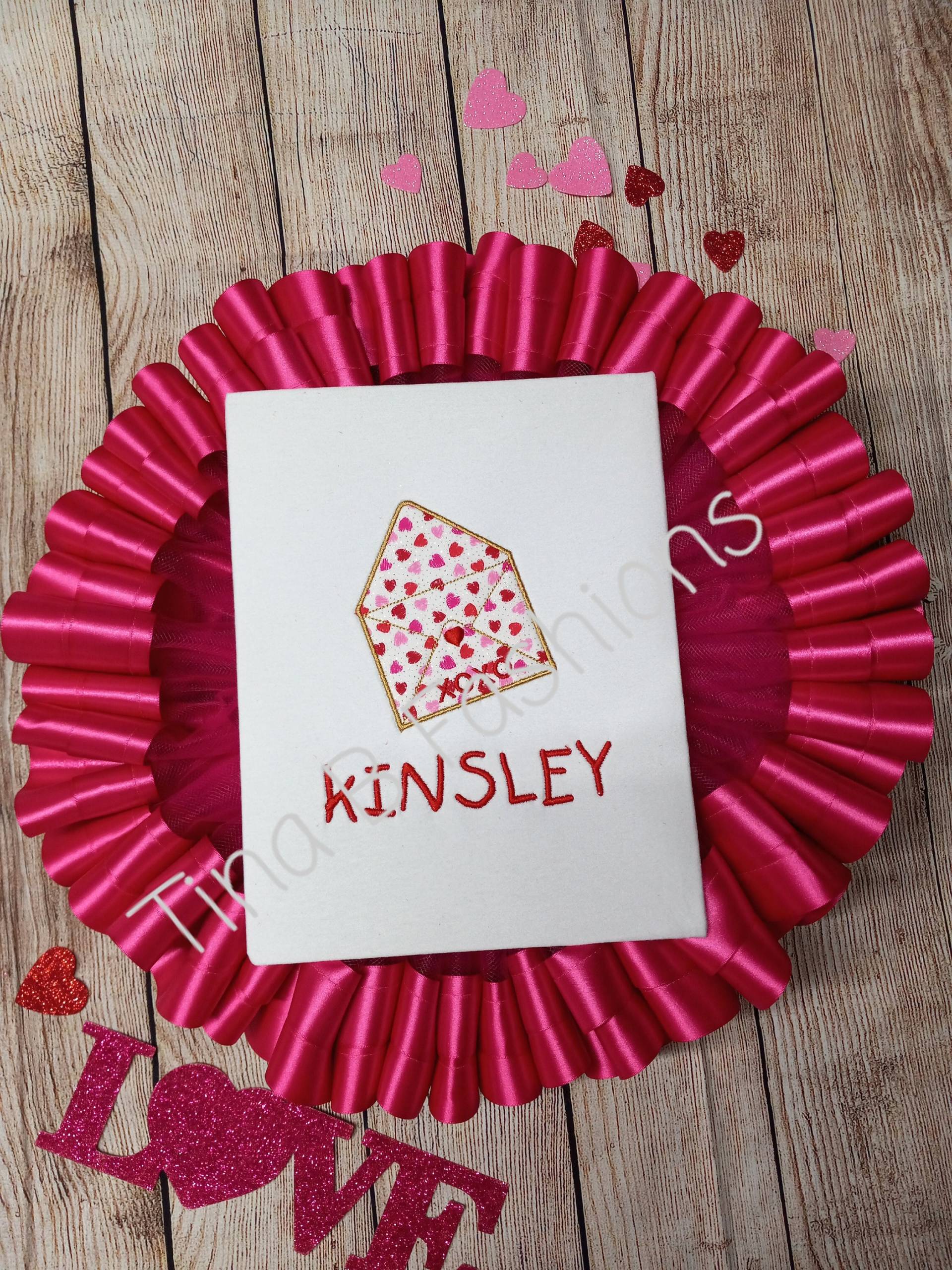 Kleinkind Valentinstagsshirt, Geprägtes Monogramm Valentinstagsshirt. Personalisiertes Kleinkind Valentinstagsshirt, Geprägtes Monogramm Valentinstagsshirt. Personalisiertes von ExclusiveTB