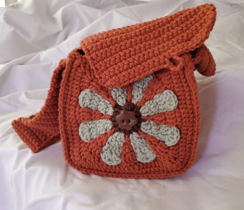Gehäkelte Geldbörsen/Handtaschen Flower-Power Ist Da von ExclusivelyYours0Kim