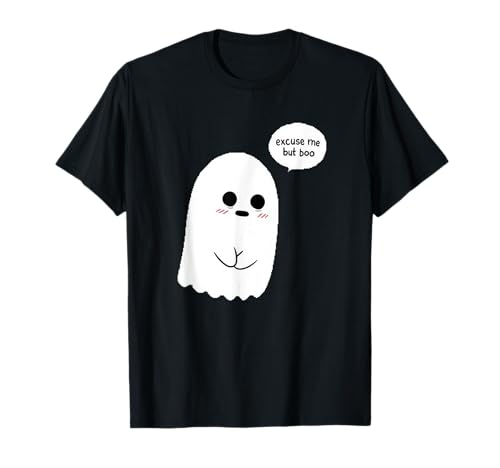 Excuse Me But Boo Ghost Halloween-Kostüm Damen & Kinder T-Shirt von Excuse Me But BOO Ghost Halloween Costume Tees