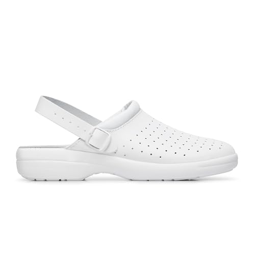 Exena Lars & Lisa SC707 Schnalle OB E A FO SRC C0002V032 Herren Sicherheitsschuhe Weiß, Weiß, 35 EU von Exena