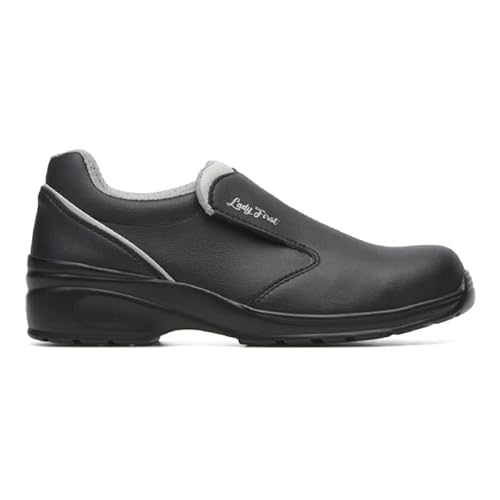 Exena Safeway Damen First ADA S2 SRC Slipper Blk A0408V002 Sicherheitsschuhe, Schwarz, Schwarz , 35 EU von Exena