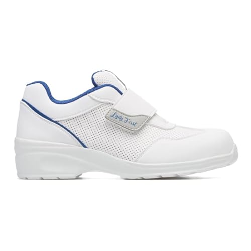 Exena Safeway Damen First Nina O1 SRC Wht Slipper A0412V001 Sicherheitsschuhe Weiß, Weiß, 40 EU von Exena