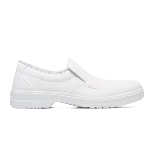 Exena Safeway Hi-Tech 00P322 S2 SRC Profi-Slipper Wht A0115V003 Herren Sicherheitsschuhe Weiß, Weiß, 39 EU von Exena