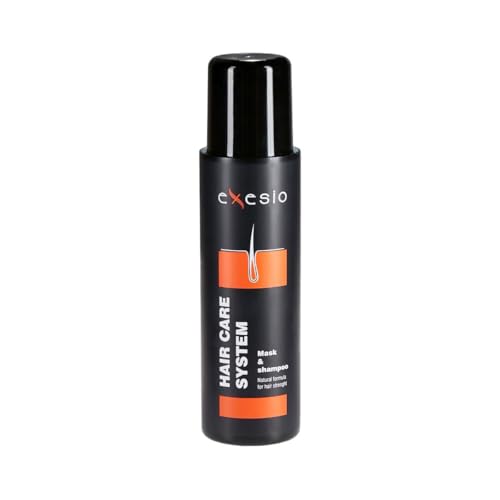Exesio Haarwuchs-Shampoo + Maske 500ml | Anti-Haarausfall-Shampoo | Haarausfall-, Antischuppen- und Kopfhautbehandlung | für Damen & Herren von Exesio