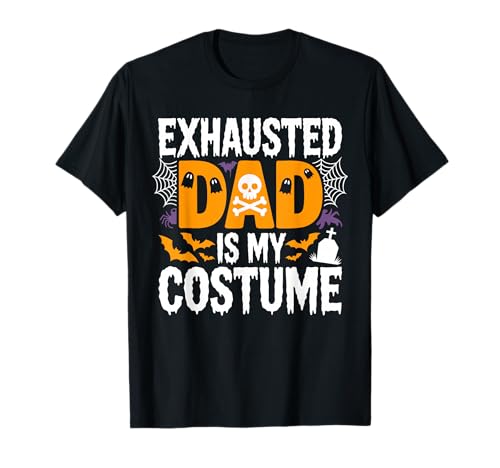 Erschöpfter Papa ist Mein Kostüm Hemd Herren Halloween Kostüm T-Shirt Erschöpfter Papa ist Mein Kostüm Hemd Herren Halloween Kostüm T-Shirt von Exhausted Dad Is My Costume Shirts