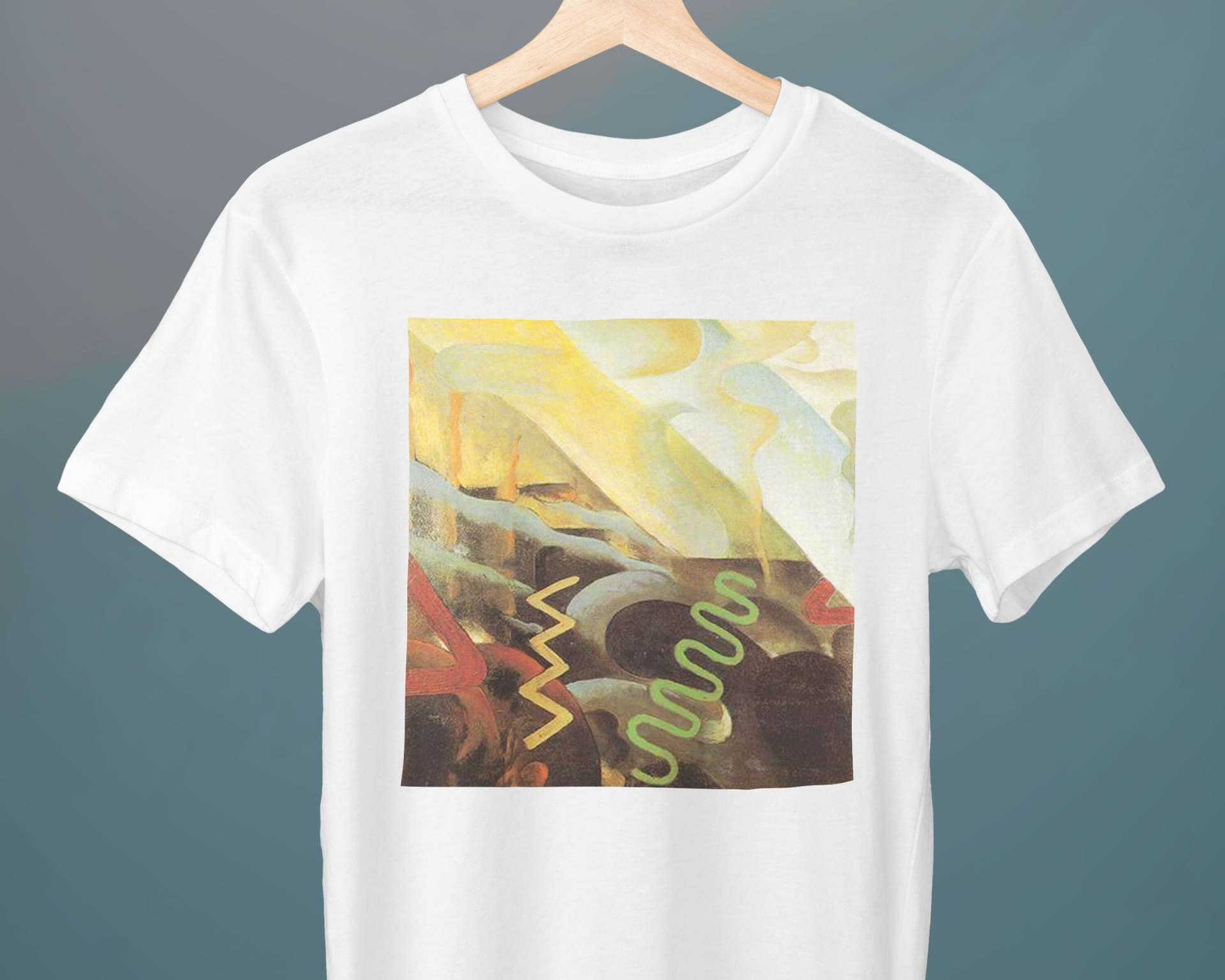 Abstraktion, Julius Evola Malerei, Unisex T-Shirt, Kunst Futurismus, Geschenk Für Sie, Ihn, Kunstliebhaber von Exhibilirio