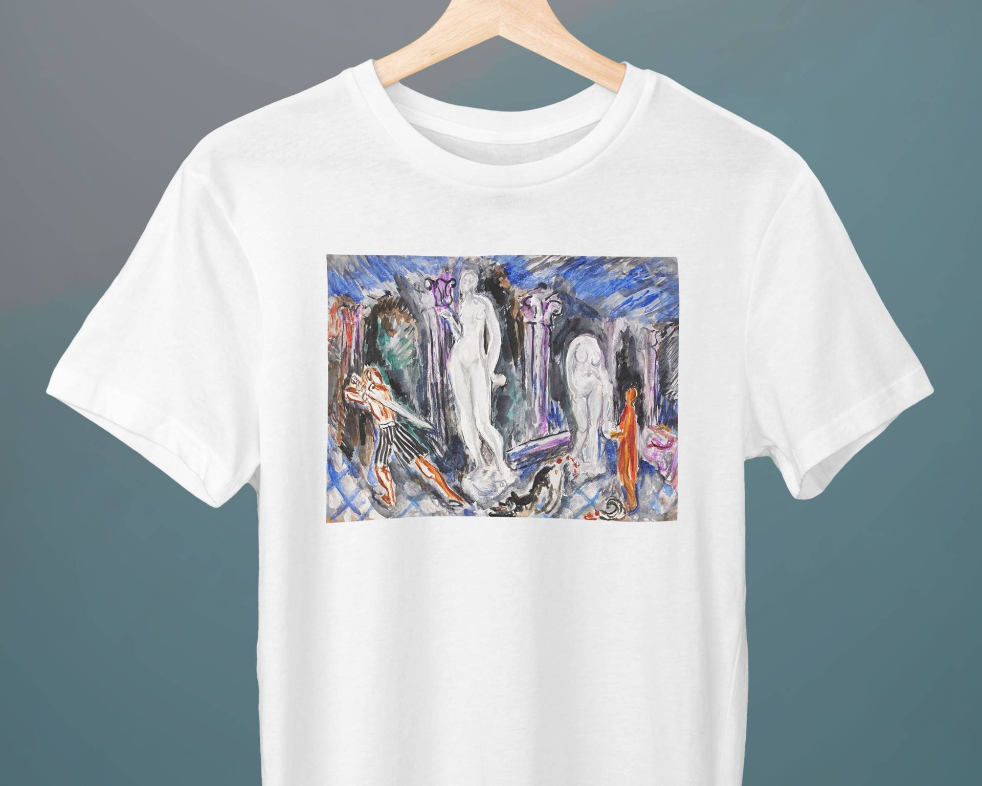 Alkibades, Nils Dardel, Unisex T-Shirt, Kunst Geschenk Für Sie, Ihn, Kunstliebhaber von Exhibilirio