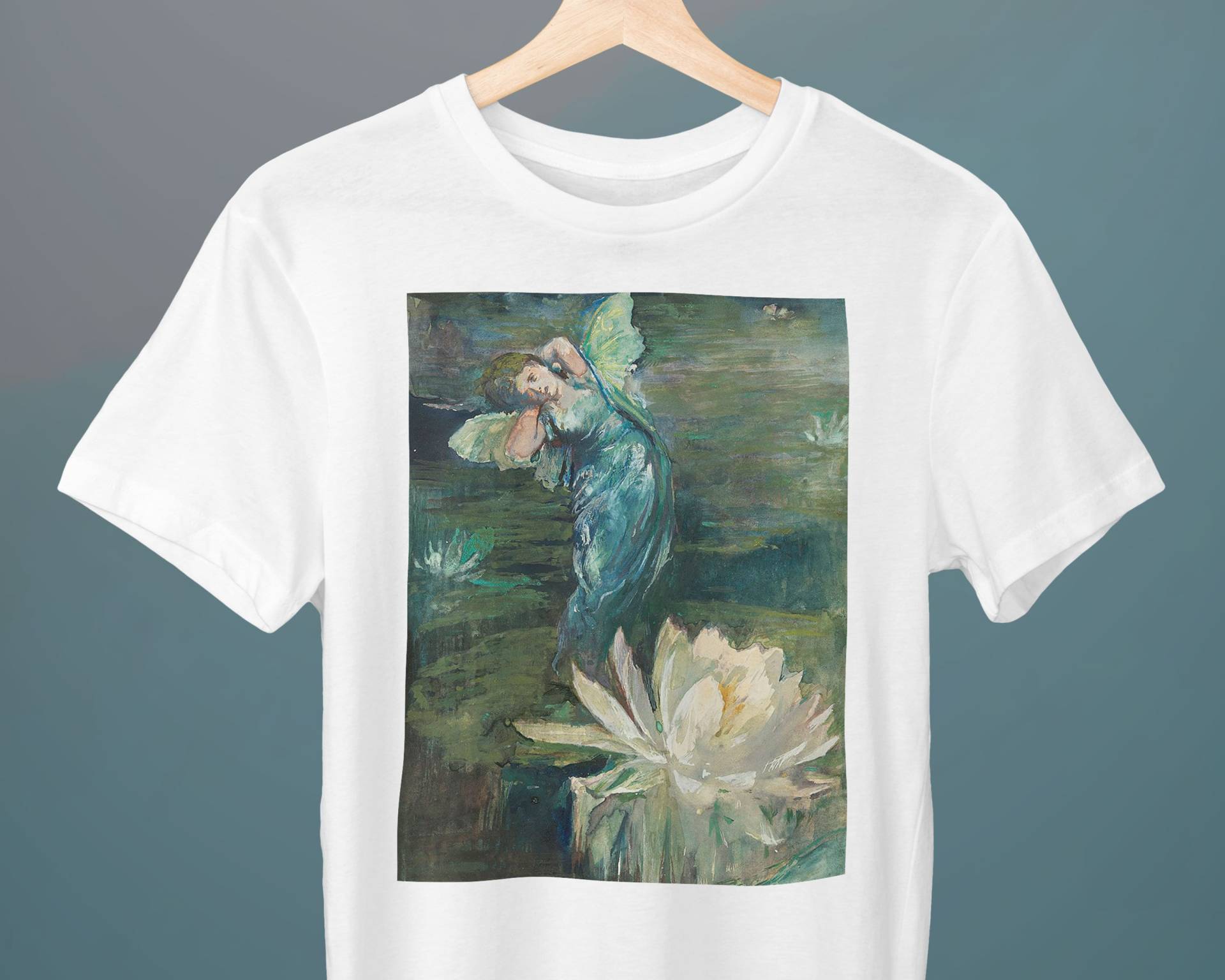 Der Geist Der Seerose, John La Farge, Unisex T-Shirt, Kunst Geschenk Für Sie, Ihn von Exhibilirio