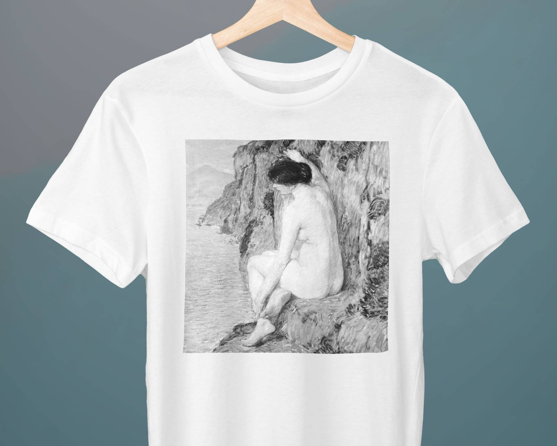 Die Lorelei, Childe Hassam Malerei, Unisex T-Shirt, Kunst Geschenk Für Sie, Ihn, Kunstliebhaber von Exhibilirio