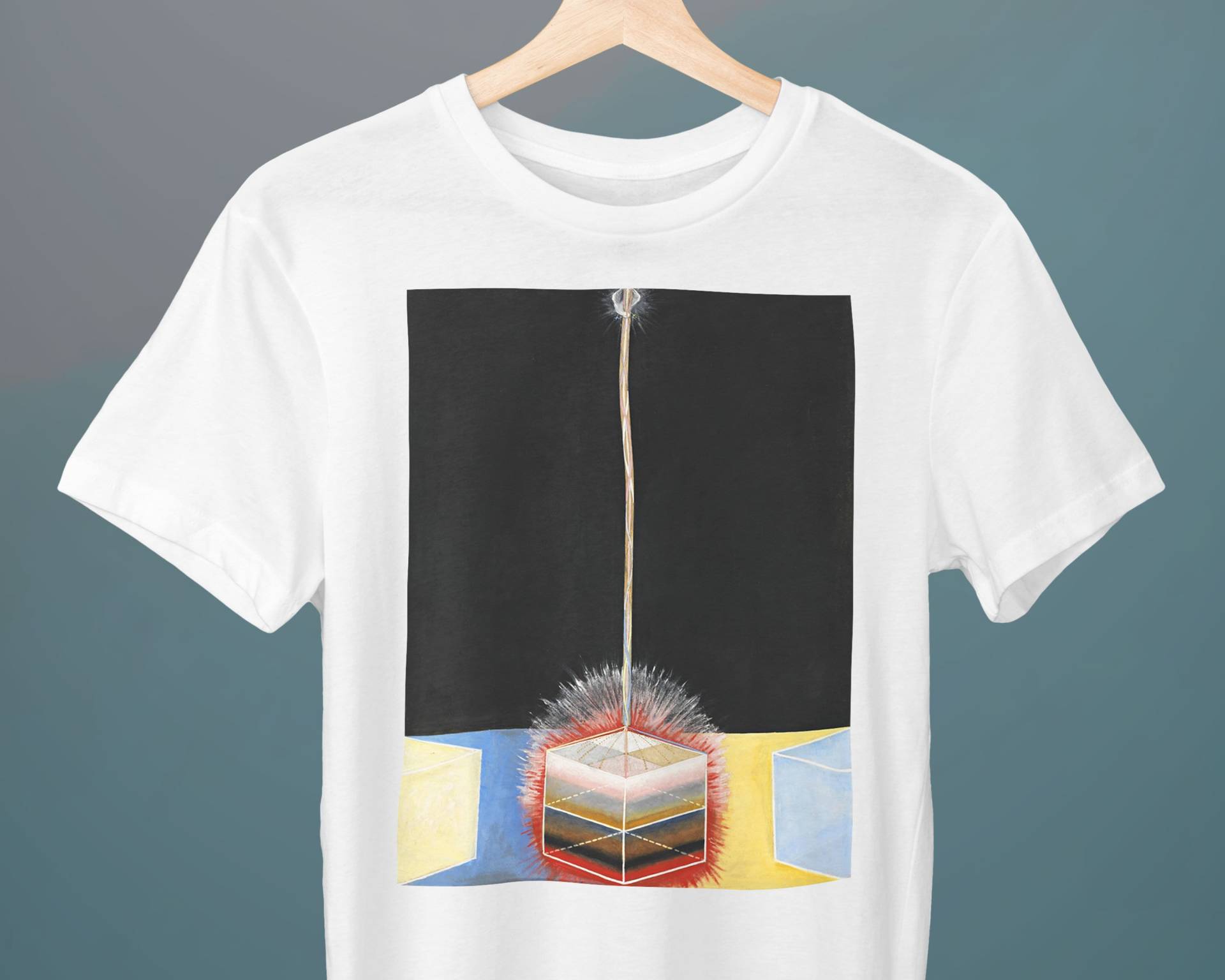 Die Taube, Nr. 2, Gruppe Ix, Die Suw-Uw-Serie, Hilma Af Klint Malerei, Unisex T-Shirt, Kunst-T-Shirt, Geschenk Für Sie, Ihn von Exhibilirio