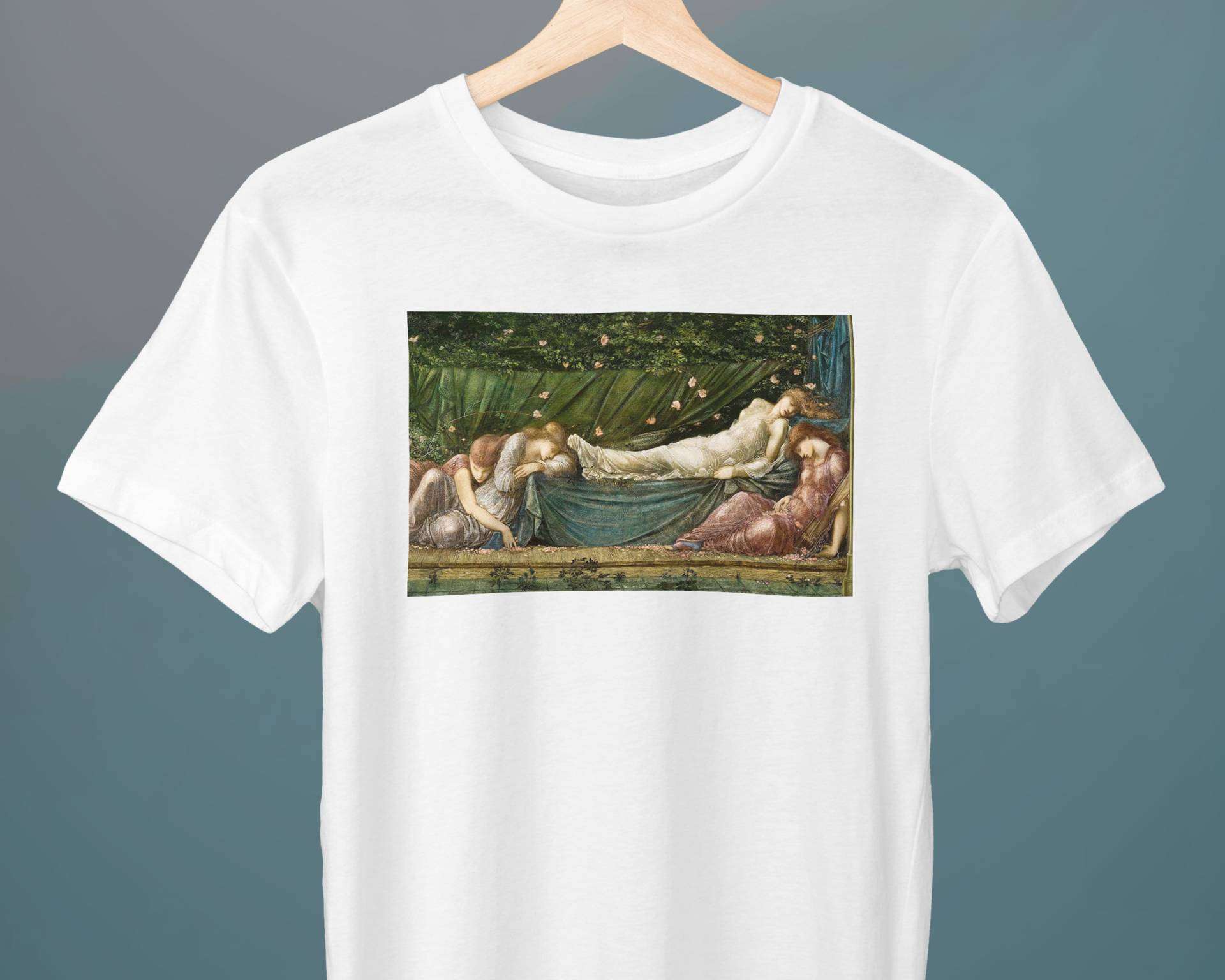 Dornröschen, Aus Der Kleinen Briar Rose Serie, Edward Coley Burne-Jones, Unisex T-Shirt, Kunst Mythologie, Liebhaber Geschenk von Exhibilirio