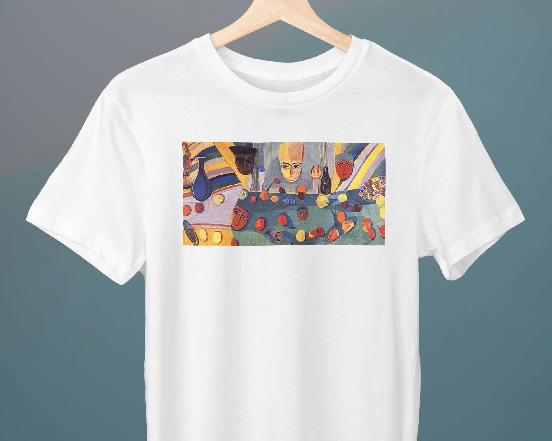 Große Östliche Stillleben, Martiros Sari Malerei, Unisex T-Shirt, Kunst Expressionismus, Geschenk Für Sie, Ihn, Kunstliebhaber von Exhibilirio