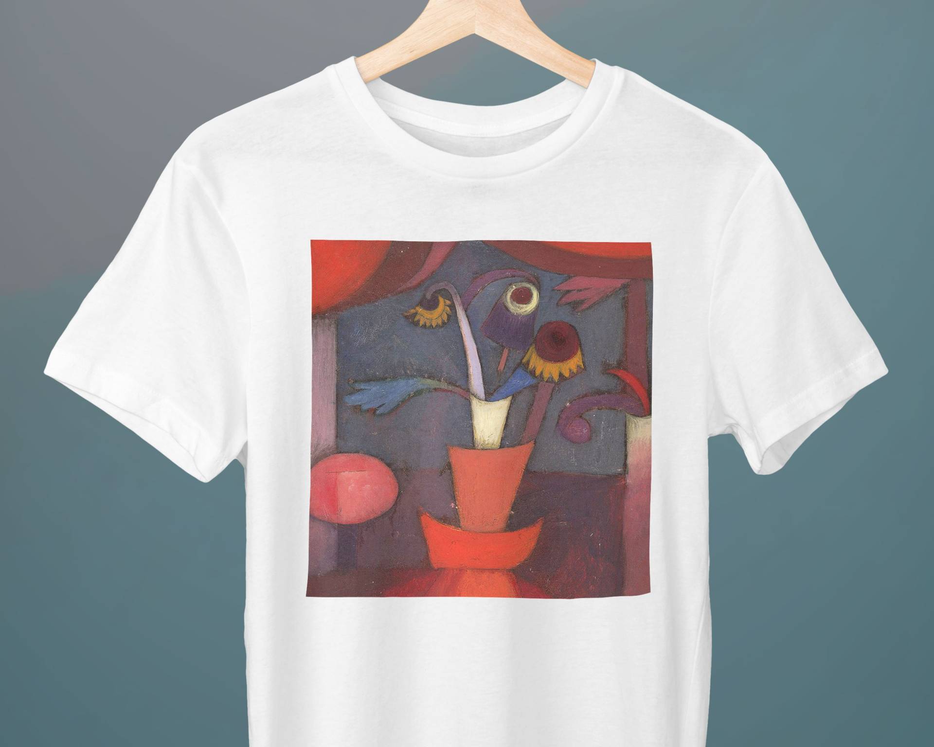 Herbstblume Ii, Paul Klee Malerei, Kunst T-Shirt, Unisex Surrealismus, Geschenk Für Sie, Ihn von Exhibilirio