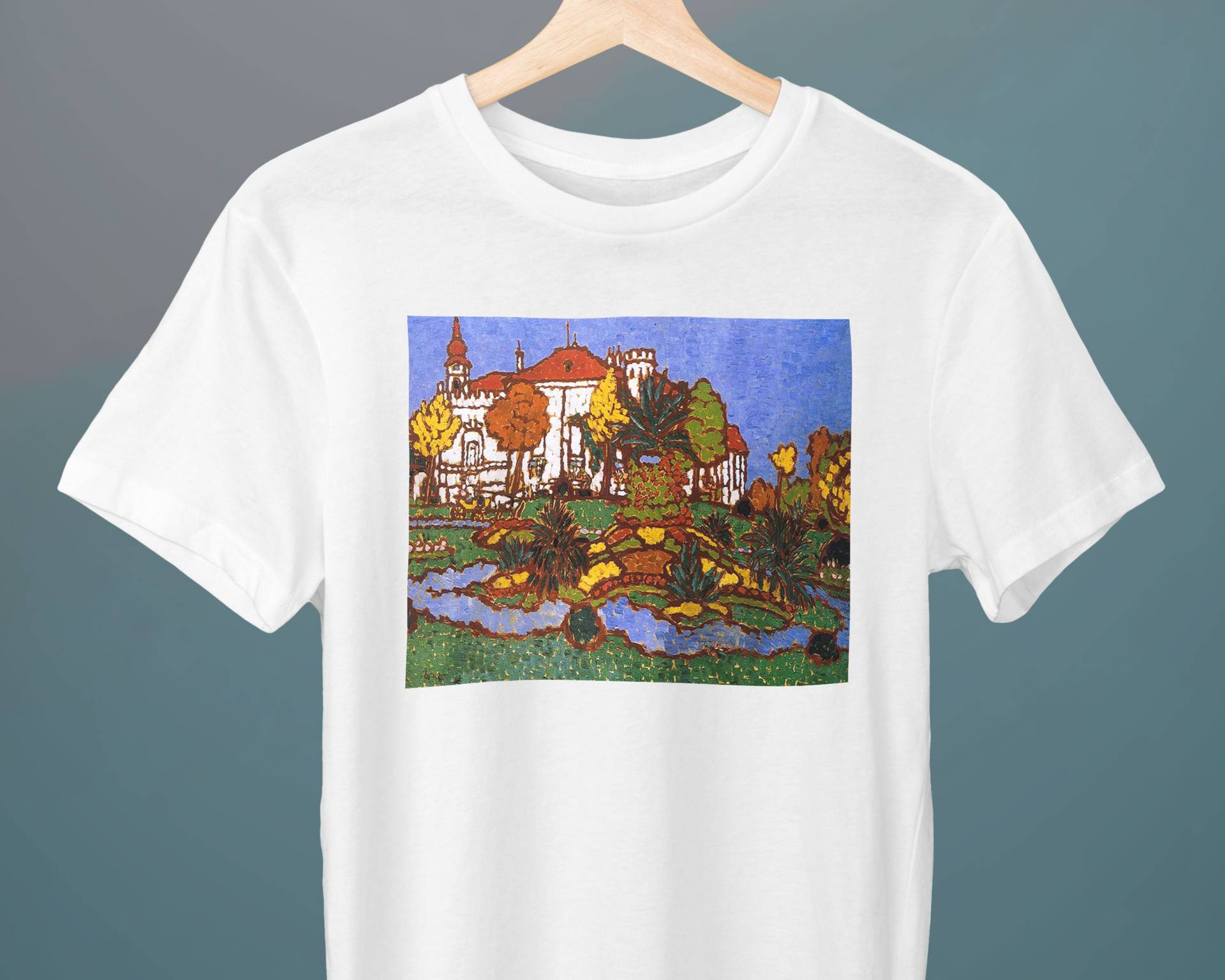 Herrenhaus Bei Geszt, Jozsef Rippl-Ronai, Unisex T-Shirt, Kunst Geschenk Für Sie, Ihn von Exhibilirio