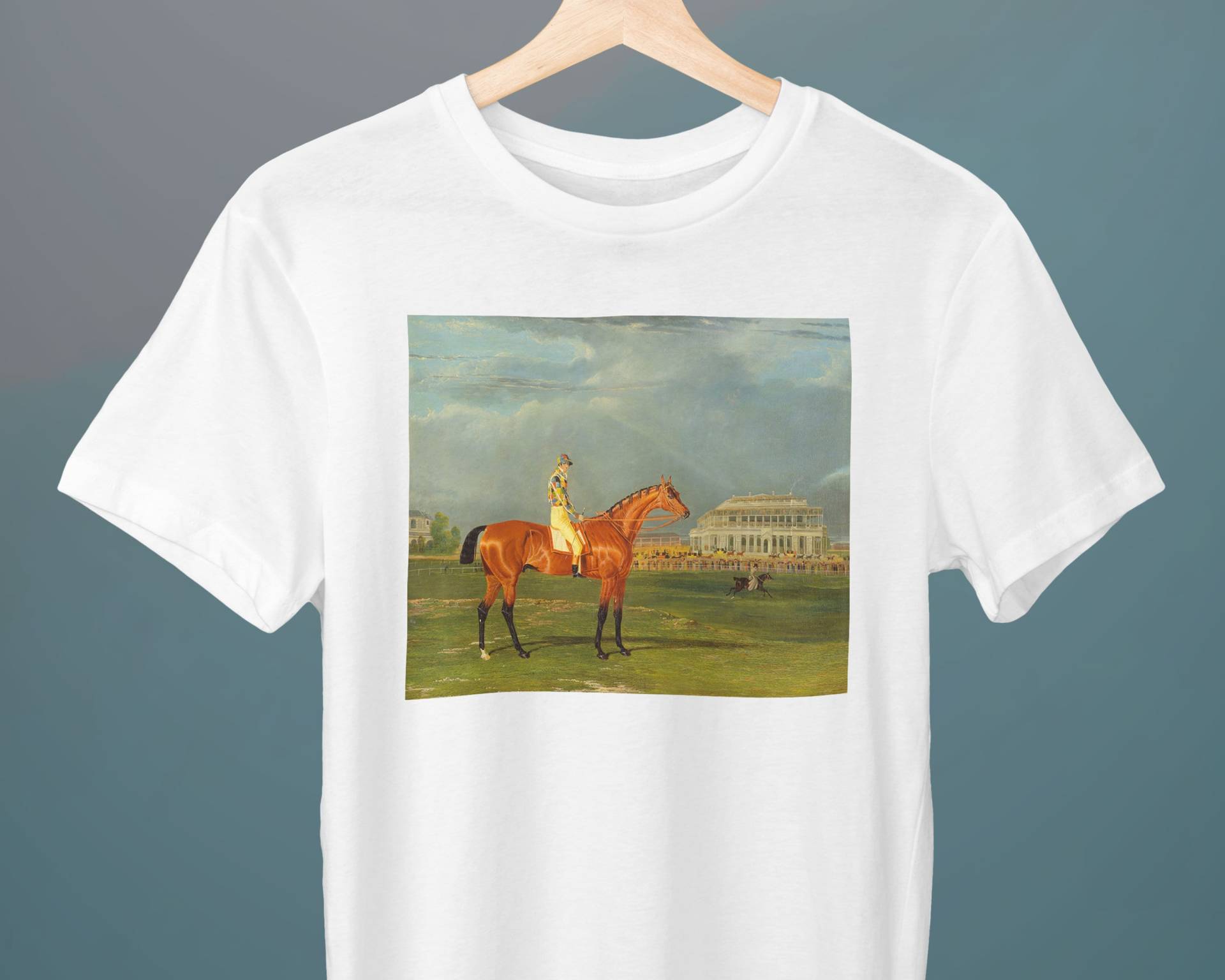 Memnon, Mit William Scott Up, John Friedrich Herring, Unisex T-Shirt, Kunst Geschenk Für Sie, Ihn, Kunstliebhaber von Exhibilirio