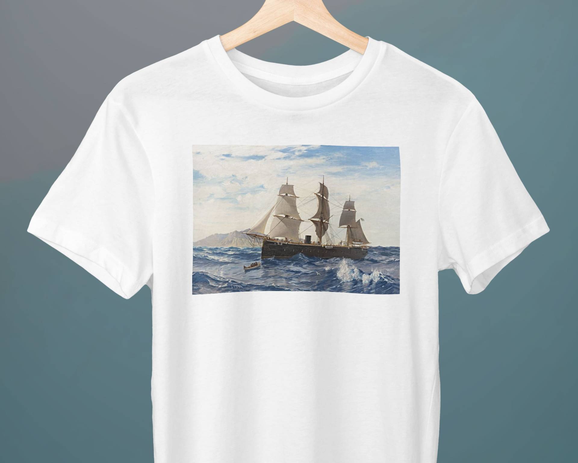 S.m.s, Prinz Adalbert, Carl Saltzmann, Unisex T-Shirt, Schiff Kunst Geschenk Für Sie, Ihn, Kunstliebhaber von Exhibilirio