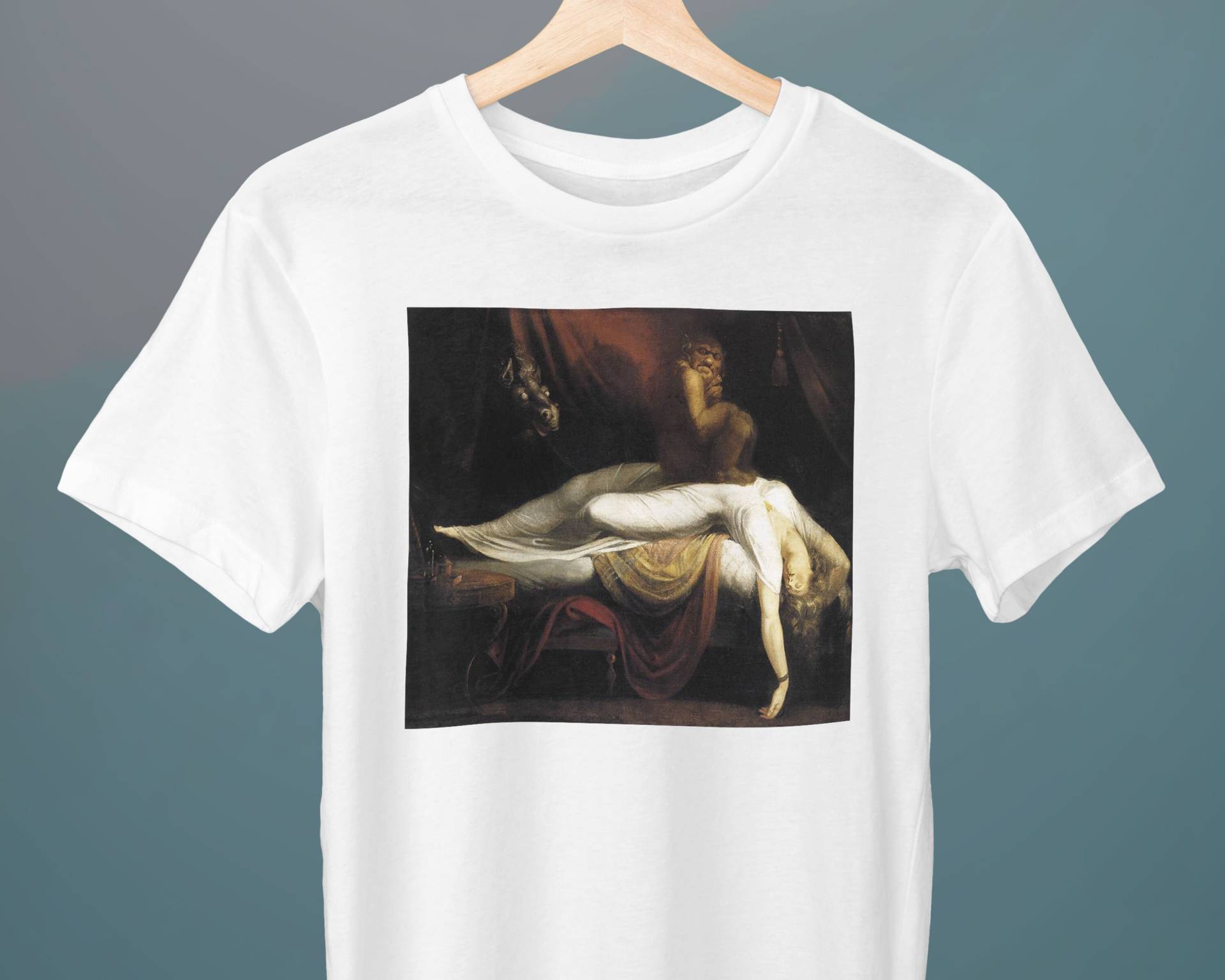 The Nightmare, John Henry Fuseli, Unisex T-Shirt, Kunst Geschenk Für Sie, Ihn, Kunstliebhaber von Exhibilirio