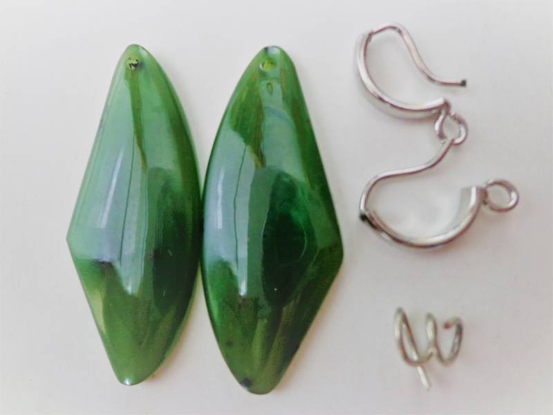 Nephrit Jade Tropfen Ohrringe. S254 Nephrit Jade Tropfen Ohrringe. S254 von Eximha