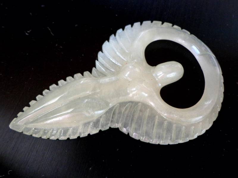 Onyx Edelstein Engel Anhänger. Sy389 von Eximha