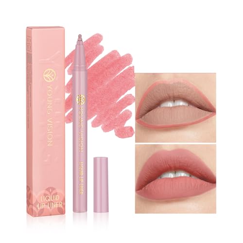 Langlebiger Lip Stain Tint Wasserdicht Und Schweißfest Flüssiger Lipliner Make Up Weihnachtsgeschenk Für Frauen Lipliner von Exingk