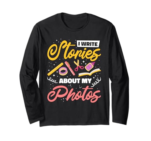 Tolles Scrapbooking Apparel Männer Frauen Kinder Bastel Fans Langarmshirt von Exklusives Scrapbooker Basteldesign