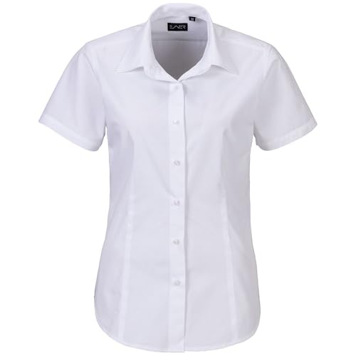 Exner Fashion Art. 451 I Bluse halbarm - weiß Größe 38 von Exner