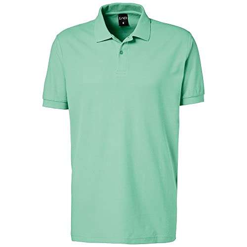 EXNER Herren Polo-Shirt für Medizin, Gastro, Freizeit, Sport, Golf, Farbe Mint, Größe 5XL von EXNER