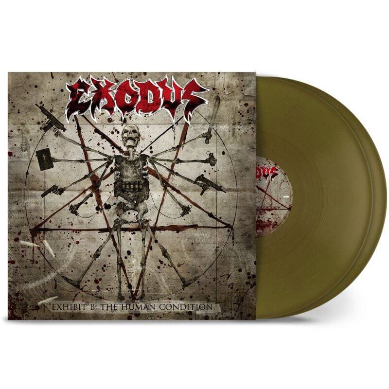Exodus Exhibit B: The human condition LP multicolor von Exodus
