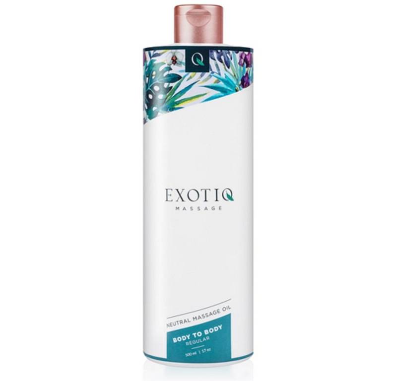 Exotiq Massageöl Body To Body Regular Flasche mit 500ml, 1-tlg., Körperöl für seidige Ganzkörpermassagen Exotiq Massageöl Body To Body Regular Flasche mit 500ml, 1-tlg., Körperöl für seidige Ganzkörpermassagen von Exotiq