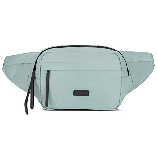 Expatrié Bauchtasche Damen Mint - Justine - Brusttasche für Reise, Festival & Sport - Stylische Bumbag aus Nylon - Wasserabweisend von Expatrié