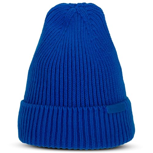 Expatrié Beanie Damen Blau - Luna - Strickmütze für Herbst Winter - Weiche Warme Wintermütze - Mütze Stylisch Elegant & Zeitlos von Expatrié