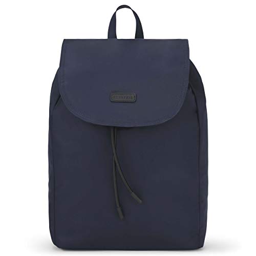 Expatrié Rucksack Damen Blau Clara Damenrucksack aus hochwertigem Nylon - Blauer Freizeit Tagesrucksack Leicht & Klein - Moderner Daypack für Frauen, Magnetverschluss & wasserabweisend von Expatrié