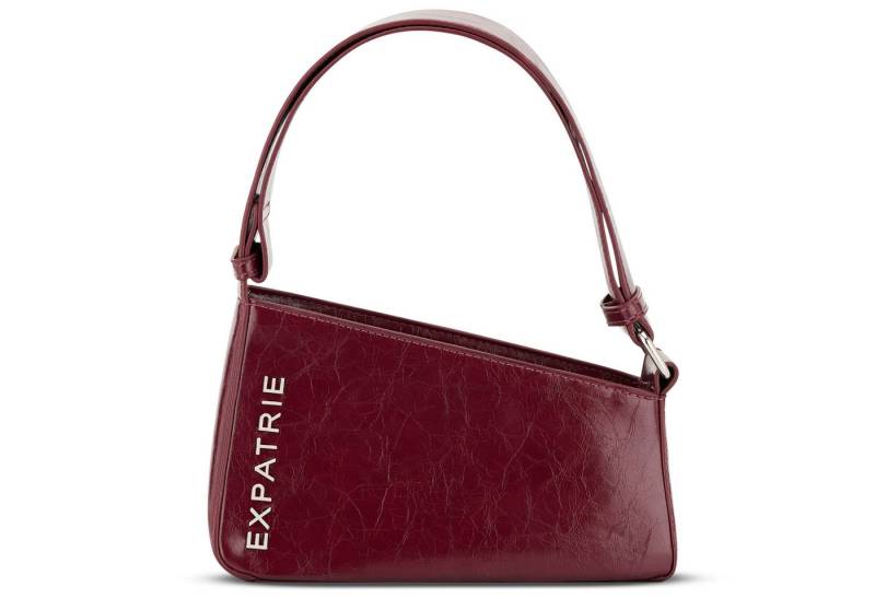 Expatrié Schultertasche Georgia Schultertasche für Damen Retro (1-tlg), Kleine Vintage Handtasche im asymmetrischen Design, wasserabweisend von Expatrié
