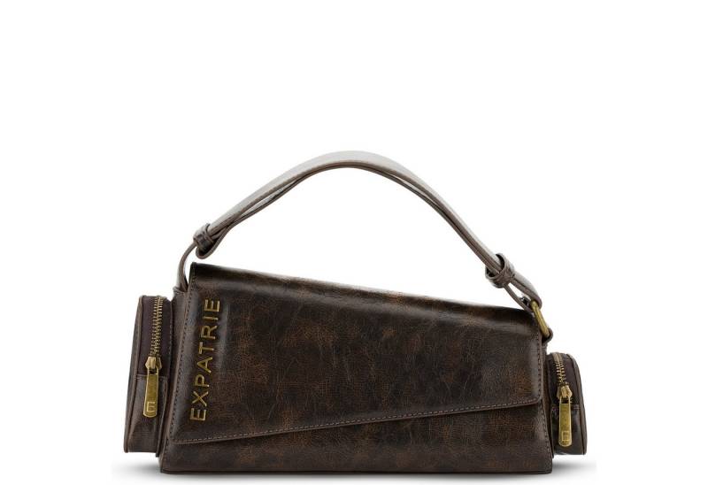 Expatrié Schultertasche Grace Schultertasche für Damen Retro (1-tlg), Vintage Handtasche im asymmetrischen Design, wasserabweisend von Expatrié