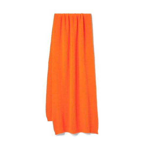 Expatrié Strickschal Damen Orange - Nia - Gestrickter Damenschal für Herbst & Winter - Schlichter Winterschal Lang - Damen Schal von Expatrié