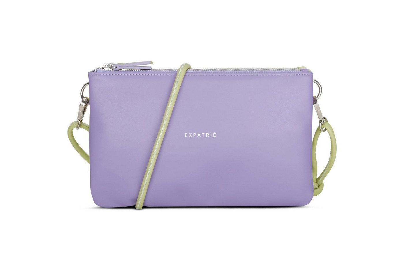 Expatrié Umhängetasche Emilie Tasche Damen, Zweifarbige 2-in-1 Umhängetasche und Clutch von Expatrié