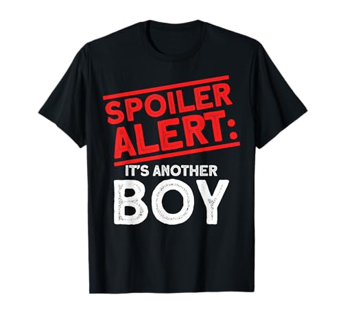 Baby Boy Ankündigung Spoiler Alert It's Another Boy T-Shirt Baby Boy Ankündigung Spoiler Alert It's Another Boy T-Shirt von Expecting Couples