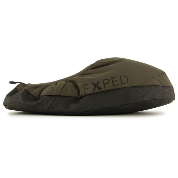 Exped - Camp Slipper - Hüttenschuhe Gr L - 43-45;M - 40-42;S - 37-39;XL - 46-47 blau;grau;schwarz/rot von Exped