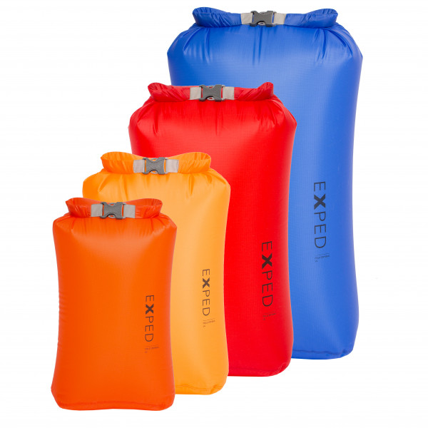 Exped - Fold Drybag - Packsack Gr 1 l - XXS;13 l - L;22 l - XL;3 l - XS;40 l - XXL;5 l - S;8 l - M braun;grau;oliv;orange;rot;türkis/grau von Exped