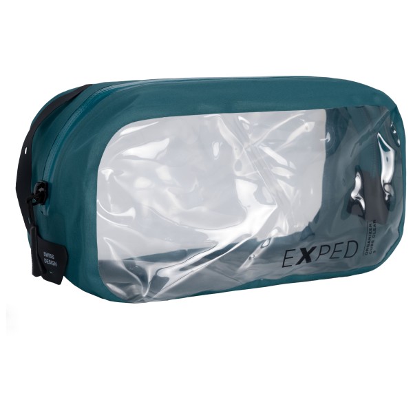 Exped - Organizer Cube Clear - Packsack Gr 3 l - 23 x 12 x 8 cm grau/blau von Exped