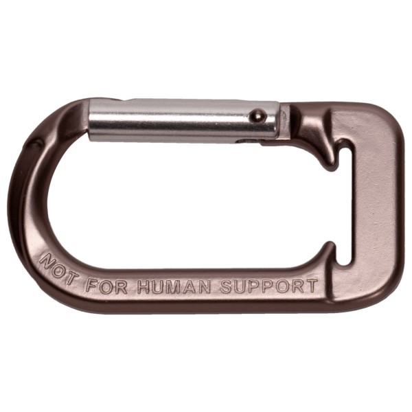 Exped - Pack Accessory Carabiner - Materialkarabiner grau von Exped