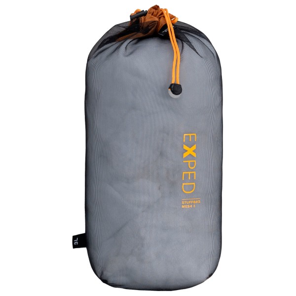 Exped - Stuffbag Mesh - Packsack Gr 3 l - 30 x 10 x 10 cm grau von Exped