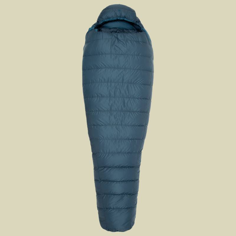 Trekkinglite -10° bis Körpergröße 180 cm (M) Farbe ocean, Reißverschluss links von Exped