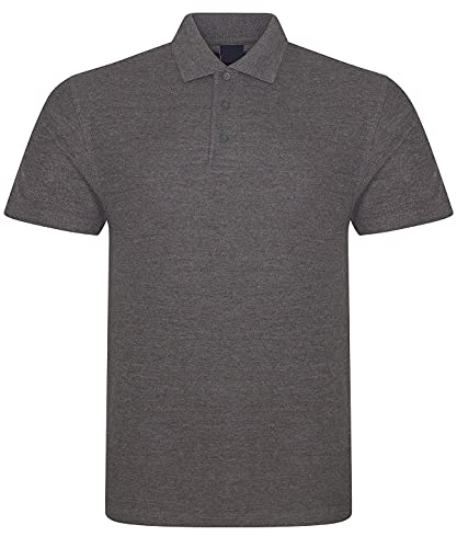 Herren-Poloshirt, kurzärmelig, einfarbig, für Arbeit, Freizeit – XS, S, M, L, XL, 2XL, 3XL, 4XL, 5XL, 6XL, 7XL, 8XL, anthrazit, XXXXXXXL von Expert Workwear