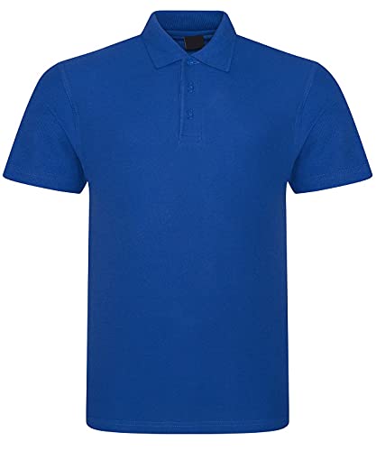 Herren-Poloshirt, kurzärmelig, einfarbig, für Arbeit, Freizeit – XS, S, M, L, XL, 2XL, 3XL, 4XL, 5XL, 6XL, 7XL, 8XL, königsblau, 6XL von Expert Workwear