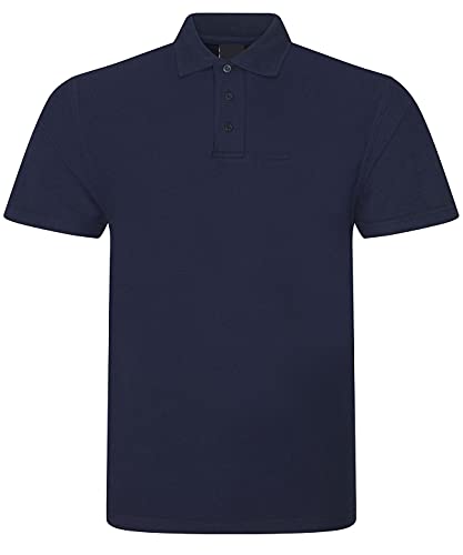 Herren-Poloshirt, kurzärmelig, einfarbig, für Arbeit, Freizeit – XS, S, M, L, XL, 2XL, 3XL, 4XL, 5XL, 6XL, 7XL, 8XL, navy, M von Expert Workwear