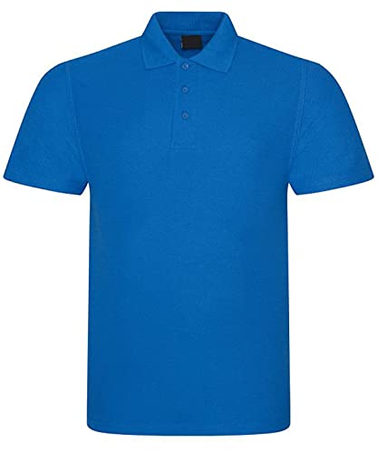 Herren-Poloshirt, kurzärmelig, einfarbig, für Arbeit, Freizeit – XS, S, M, L, XL, 2XL, 3XL, 4XL, 5XL, 6XL, 7XL, 8XL, saphirblau, 6XL von Expert Workwear